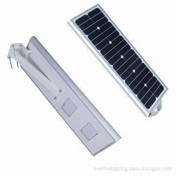 Solar Power LED Street Lights, 20W Power/All-in-one Integrated, -30 to 70°C Working Temperature